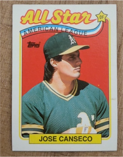1987 Topps #300 Jose Canseco — front