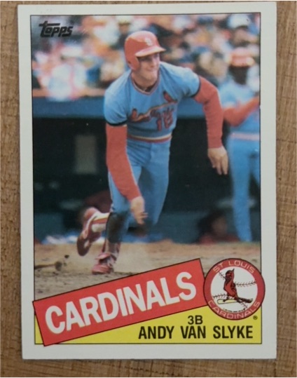 1984 Topps #78 Andy Van Slyke — front