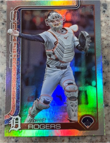 2023 Topps Heritage High Number #HOF-1 Jake Rogers — front