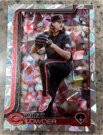 2023 Topps #RC Rhett Lowder — front
