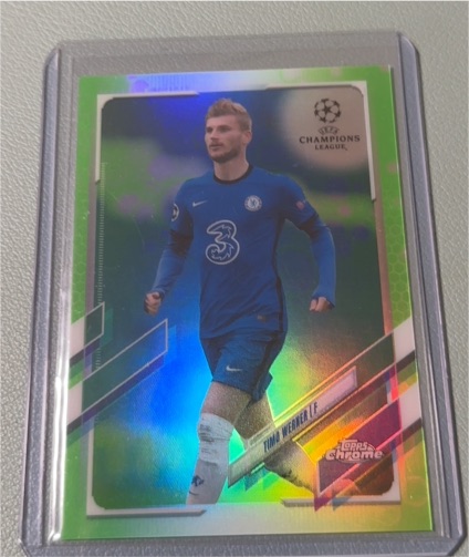 2020 Topps Chrome UEFA Champions League #LE Timo Werner LE — front