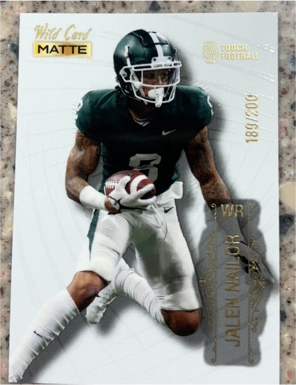 2022 Wild Card Matte #Jalen Nailor — front