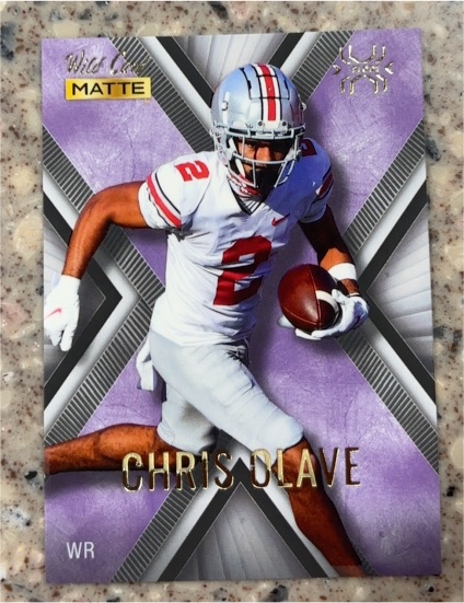 2022 Wild Card Matte Chris Olave — front