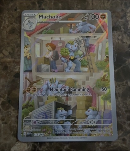 2021 Pokémon Sword & Shield Chilling Reign #127 Machoke — front