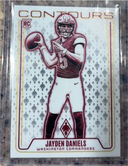 2023 Contours Jayden Daniels Washington Commanders — front