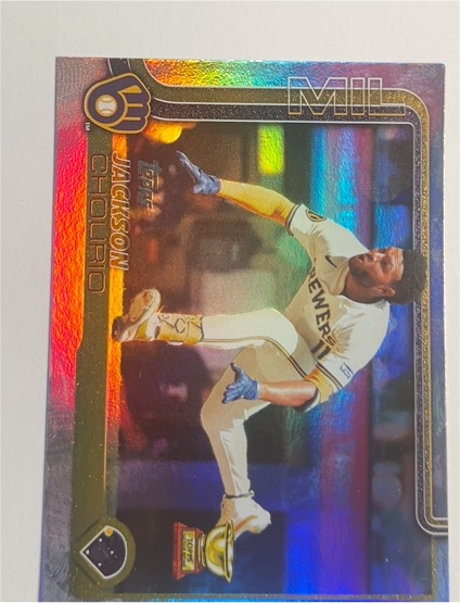 2023 Topps #MIL Jackson Chourio — front
