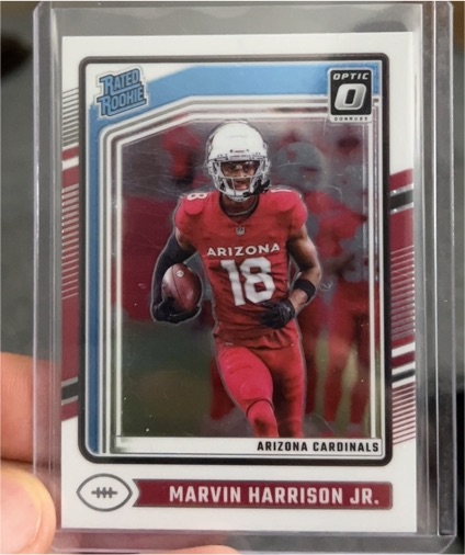 2021 Donruss Optic #188 Marvin Harrison Jr. — front