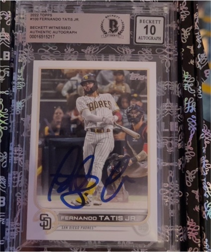2022 Topps #100 Fernando Tatis Jr. — front