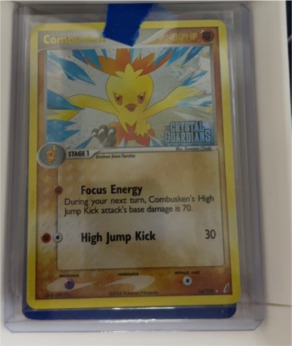 2003 Pokémon Crystal Guardians #36 Combusken — front