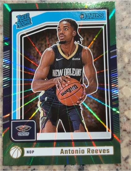 2021 Donruss Rated Rookie #NOP Antonio Reeves — front