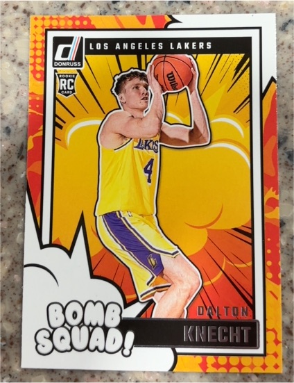 2022 Donruss #BOMB SQUAD! Dalton Knecht — front
