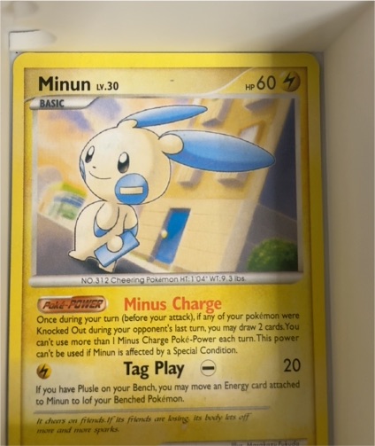 2003 Wizards of the Coast #66 Minun — front