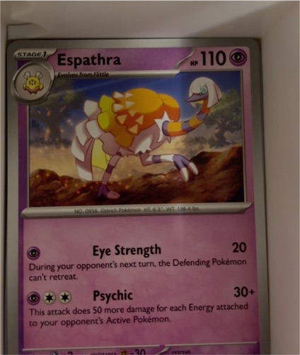 2023 Pokémon #0256 Espathra — front
