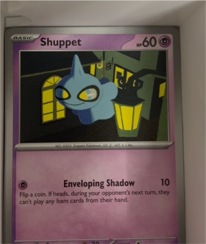 2006 Pokémon EX Dragon #53 Shuppet — front