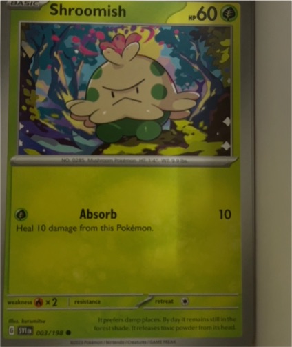 2013 Pokémon #003 Shroomish — front