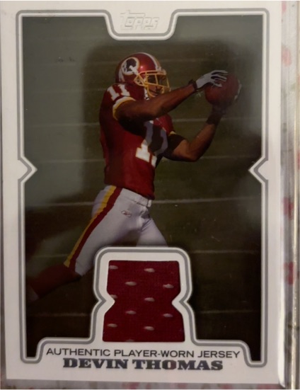 2003 Topps #TW-DT Devin Thomas — front