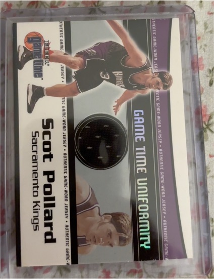 2000 Fleer Game Time #GT-3 Scot Pollard — front