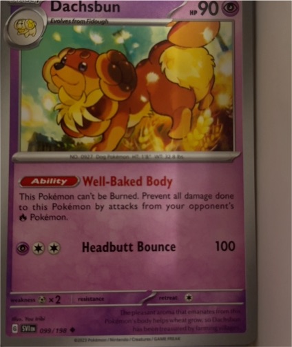 2023 Pokémon SV11 #099 Dachsbun — front