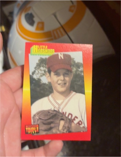 1989 Fleer Mini Roosters #TRIPLE Unknown Player — front