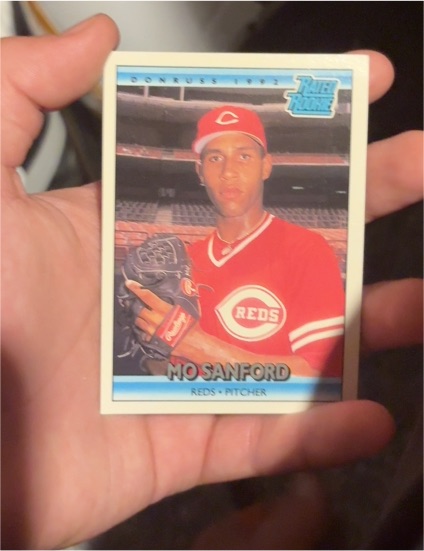 1992 Donruss Rookie Mo Sanford — front