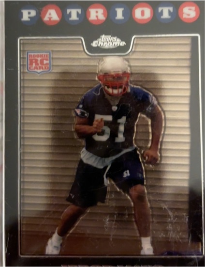 2000 Topps Chrome #RC Tedy Bruschi Rookie Card — front