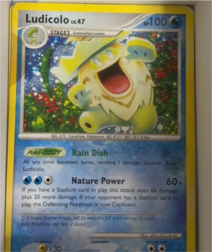 2003 Pokémon EX Dragon #16 Ludicolo — front