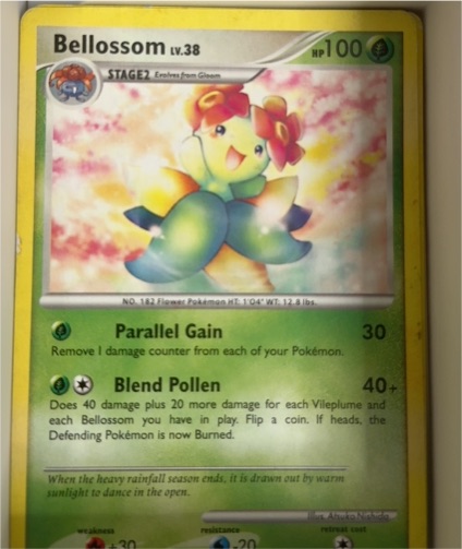 2003 Pokémon #15 Bellossom — front