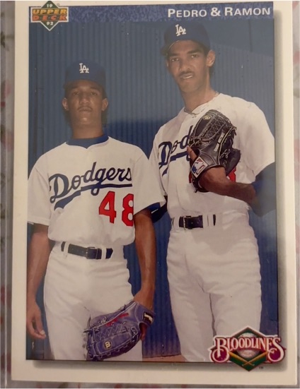 1992 Upper Deck Bloodlines Pedro & Ramon Martinez — front