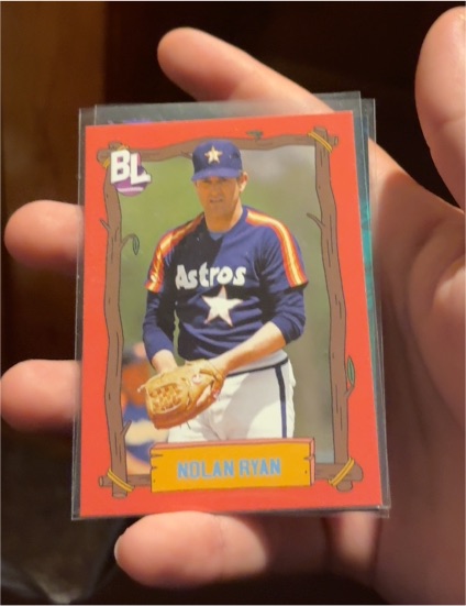 1988 Leaf #BL Nolan Ryan — front