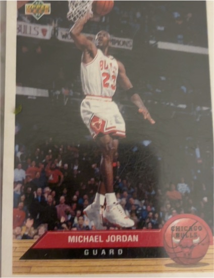 1994 Upper Deck #23 Michael Jordan — front