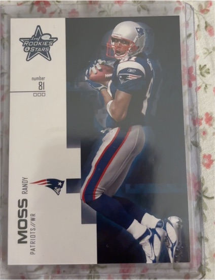 2000 Leaf Rookies & Stars #81 Randy Moss — front