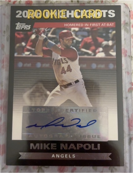2010 Topps Rookie Card Mike Napoli — front