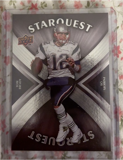 1999 Upper Deck Starquest #X Tom Brady — front