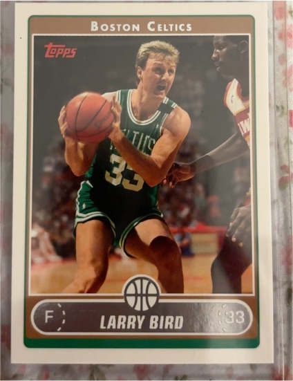 1981 Topps #33 Larry Bird — front