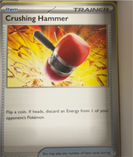 2011 Pokémon Black & White #97 Crushing Hammer — front