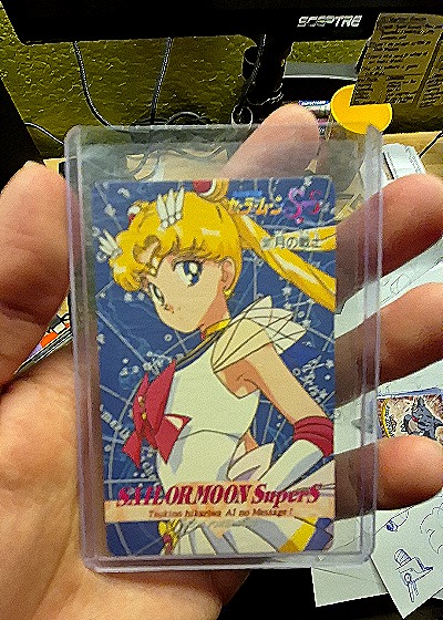 1994 Bandai Sailor Moon SuperS Trading Card — front