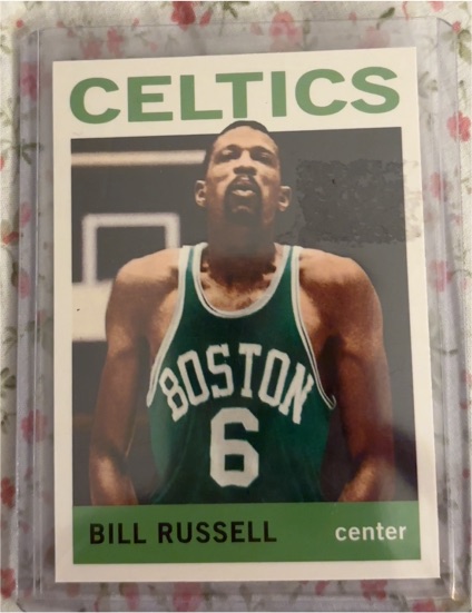 1966 Topps #6 Bill Russell — front