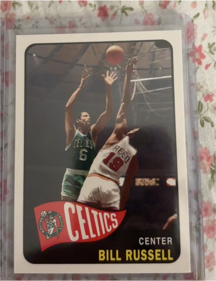 1970 Topps #6 Bill Russell — front