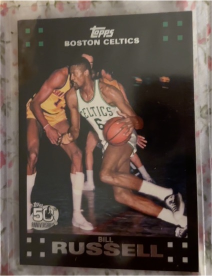 1991 Topps #50 Bill Russell — front