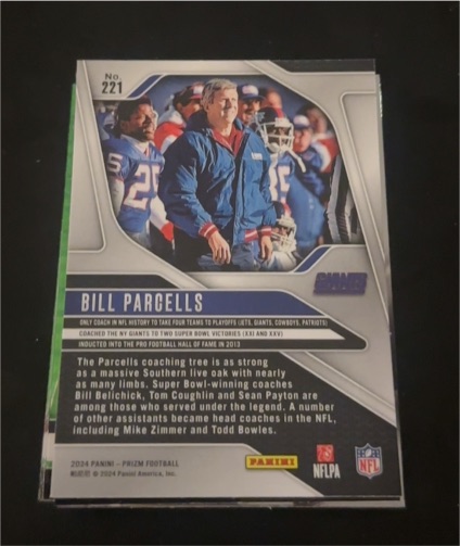 2014 Panini Prizm Football #221 Bill Parcells — front