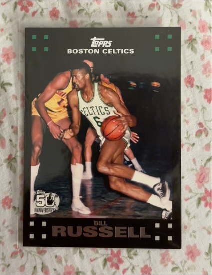 2001 Topps #50 Bill Russell — front