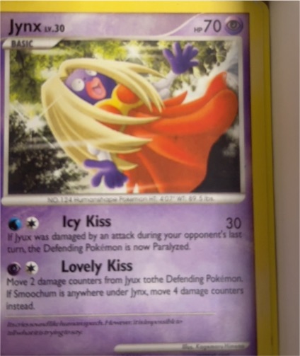 2000 Pokémon #30 Jynx — front