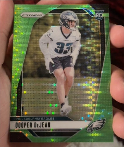 2022 Panini Prizm #333 Cooper DeJean — front
