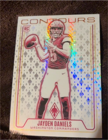 2023 Contours Jayden Daniels Washington Commanders — front