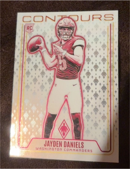 2023 Contours Jayden Daniels Washington Commanders — front