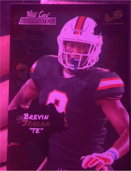 2021 Wild Card Alumination Brevin Jordan — front