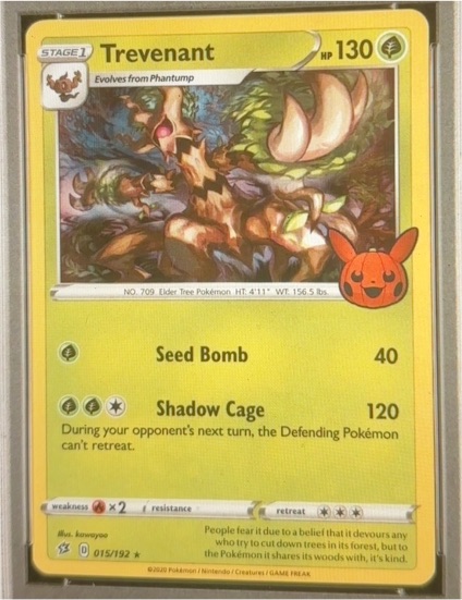 2020 Pokémon #015 Trevenant — front