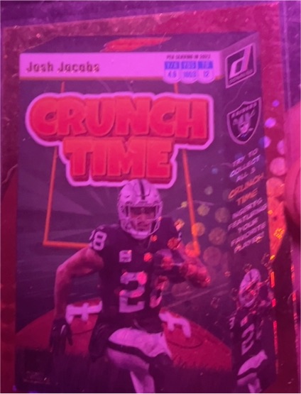 2023 Donruss #43 Josh Jacobs — front