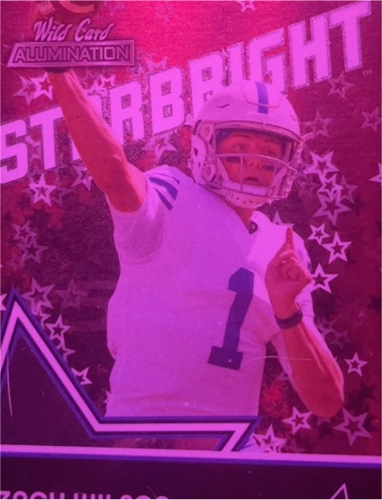 2023 Wild Card Allumination Starbright Indianapolis Colts Player — front