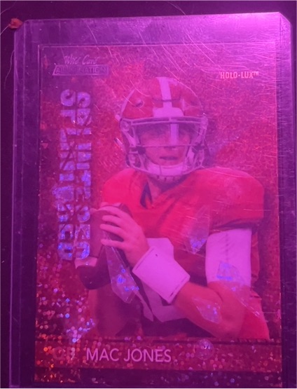 2021 Silver Crown Authentic SP #SP-1 Mac Jones — front